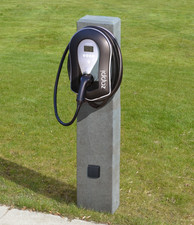 Ladesäule E-Ladestation aus