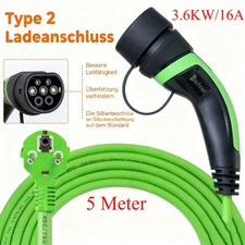 Typ 2 Ladekabel Schuko 3,6 kW