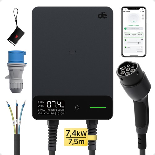 Wallbox 4kw für - 7.4kw,